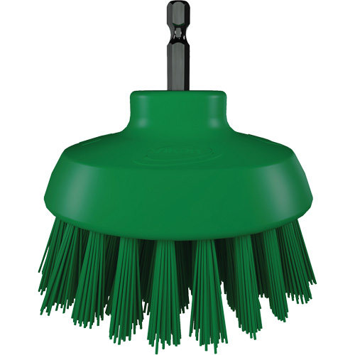 HyDrive Round Drill Brush, Extra Stiff Bristles, 3-1/10" Long, Green Nuna Depot Inc.