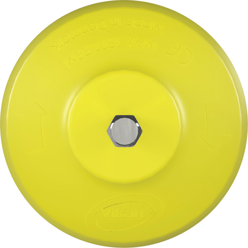HyDrive Round Drill Brush, Extra Stiff Bristles, 3-1/10" Long, Yellow Nuna Depot Inc.