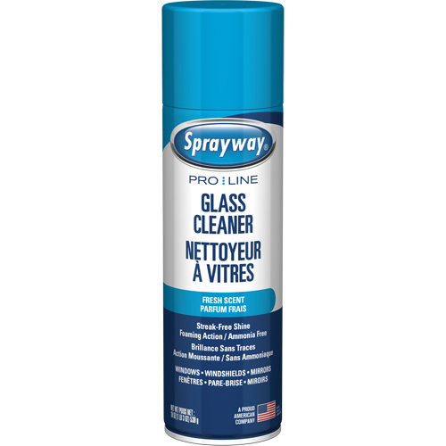 Nettoyant pour vitres Pro Line sans ammoniaque, au parfum frais, 19 oz., Canette a&eacute;rosol Nuna Depot Inc.