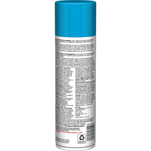 Nettoyant pour vitres Pro Line sans ammoniaque, au parfum frais, 19 oz., Canette a&eacute;rosol Nuna Depot Inc.