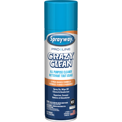 Pro Line Crazy Clean&reg; All Purpose Cleaner, 19 oz., Aerosol Can Nuna Depot Inc.