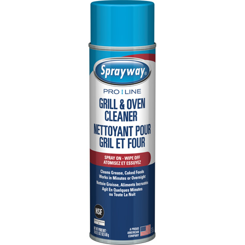 Nettoyant industriel pour grills et fours, 20 oz, Canette a&eacute;rosol Nuna Depot Inc.