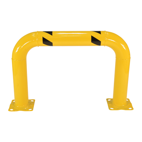 Garde-corps &agrave; profil &eacute;lev&eacute; pour machines, 3' la x 2' h, Jaune Nuna Depot Inc.