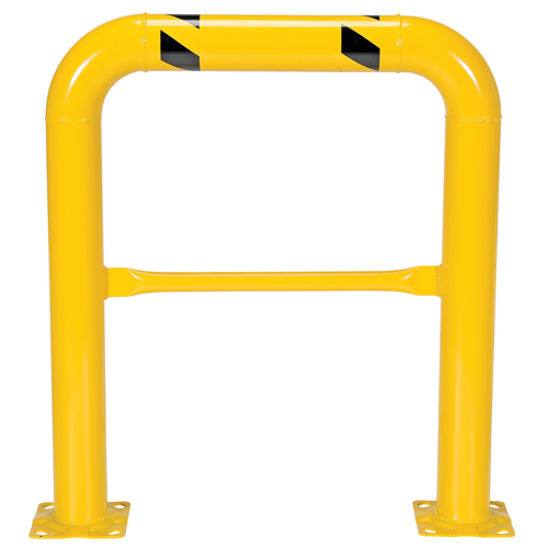 Garde-corps &agrave; profil &eacute;lev&eacute; pour machines, 3' la x 3,5' h, Jaune Nuna Depot Inc.
