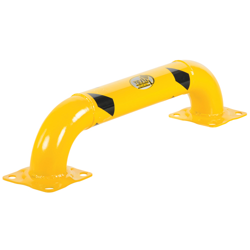 Garde-corps &agrave; profil bas pour rayonnages, 3' la x 0,75' h, Jaune Nuna Depot Inc.