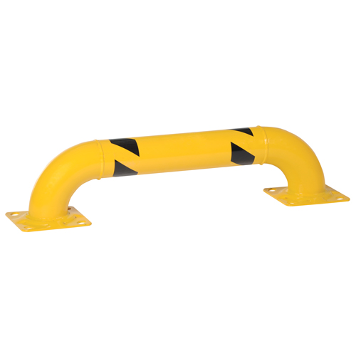 Garde-corps &agrave; profil bas pour rayonnages, 3' la x 0,75' h, Jaune Nuna Depot Inc.
