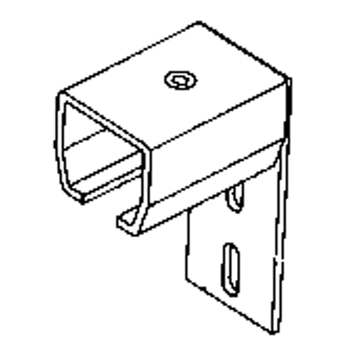 Curtain Partition Wall Mount End Connector Nuna Depot Inc.