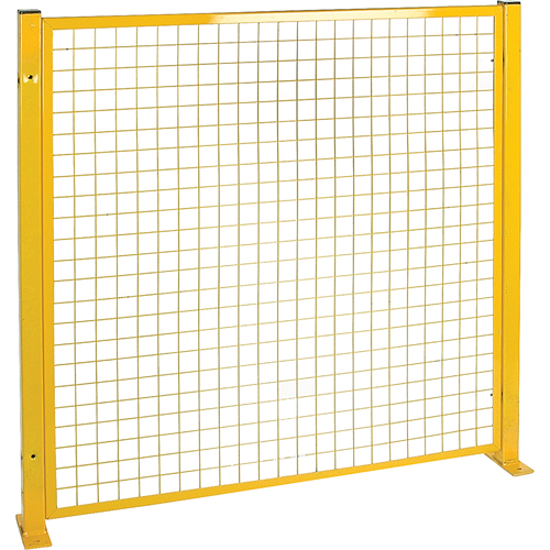 Perimeter Guards, 4.125' H x 2" W, Yellow Nuna Depot Inc.