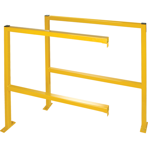 Protecteurs de p&eacute;rim&egrave;tre - Style tubulaire, 48" la x 49-1/2" h, Jaune Nuna Depot Inc.