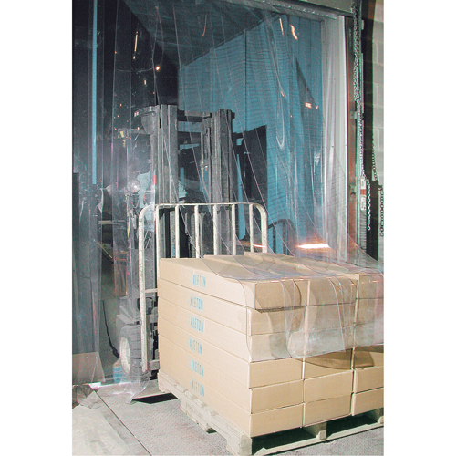 Strip Curtain Doors, 8' x 10' Door Opening, 12" Strip Width, 0.120" Strip Thickness Nuna Depot Inc.