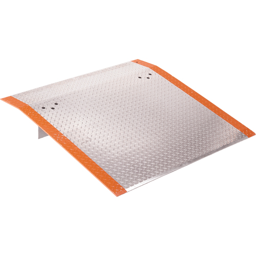 Aluminum Dockplates, 6700 lbs. Load Capacity, 24" L x 72" W x 5" H Nuna Depot Inc.