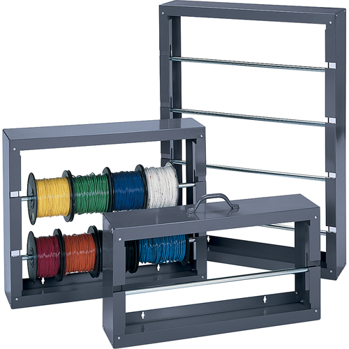 Wire Spool Rack - 2 Rod, Starter, 6" W x 26-1/8" D x 21-1/2" H Nuna Depot Inc.