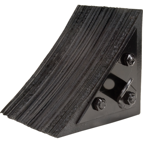 Cale de roue, 8" x 8" x 8", Noir Nuna Depot Inc.