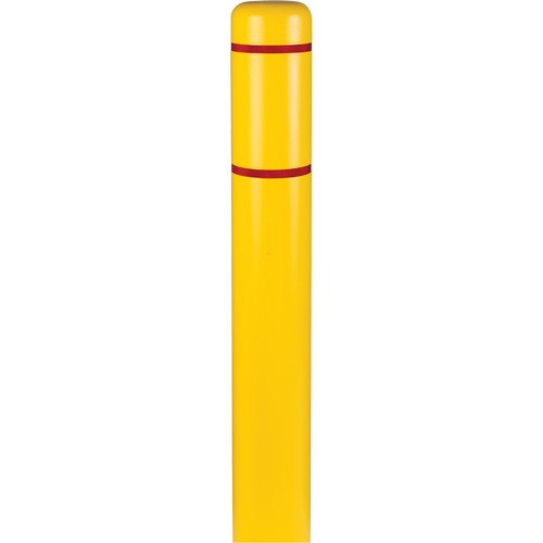 Polyethylene Bollard Covers, 6-5/8" Dia. x 60" L, Yellow Nuna Depot Inc.