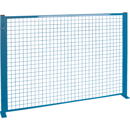 Protecteurs de p&eacute;rim&egrave;tre - Style treillis m&eacute;tallique, 4' h x 8' la, Bleu Nuna Depot Inc.