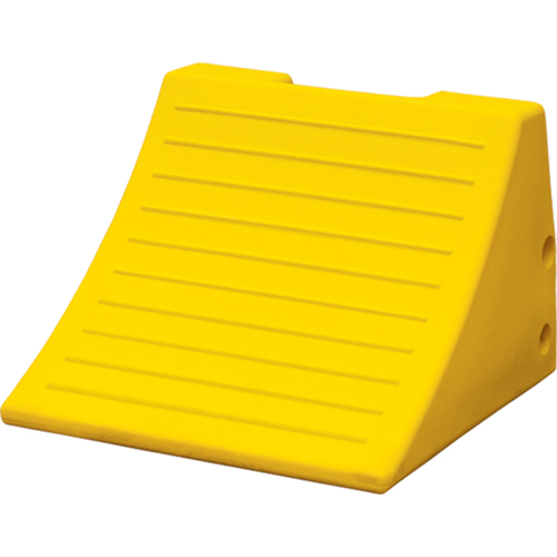 Cales-roue robustes, Polyur&eacute;thane, Jaune s&eacute;curit&eacute;, 15-1/10" la x 15" p x 11" h Nuna Depot Inc.