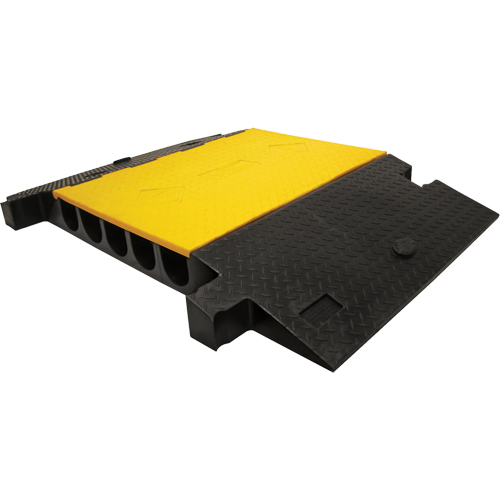 Protecteur de c&acirc;ble robuste Yellow Jacket, 5 canaux, 35,75" lo x 57,25" la x 5,125" h Nuna Depot Inc.