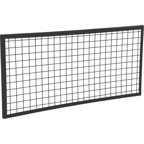 Wire Mesh Partition Panel, 2' H x 4' W Nuna Depot Inc.