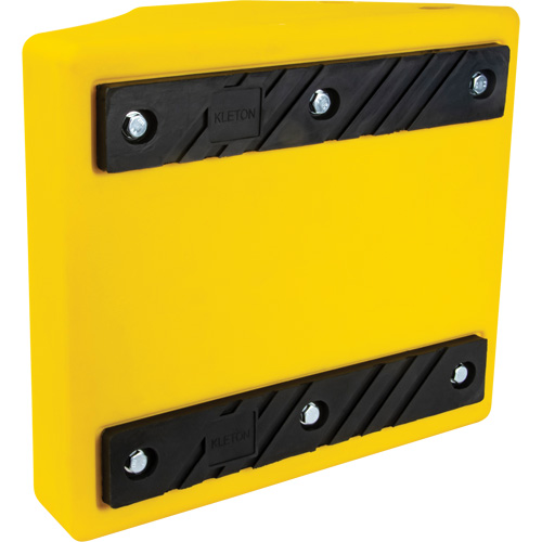 Heavy-Duty Wheel Chocks, Urethane, Yellow, 15-1/2" W x 17-7/10" D x 10" H Nuna Depot Inc.
