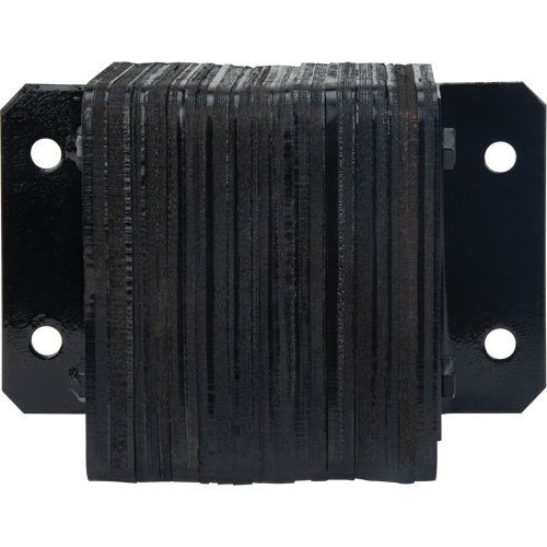 Laminated Dock Bumpers, Horizontal, Rubber, 12" W x 4" D x 10" H Nuna Depot Inc.
