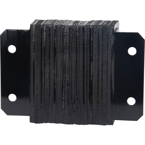 Laminated Dock Bumpers, Horizontal, Rubber, 12" W x 4" D x 10" H Nuna Depot Inc.