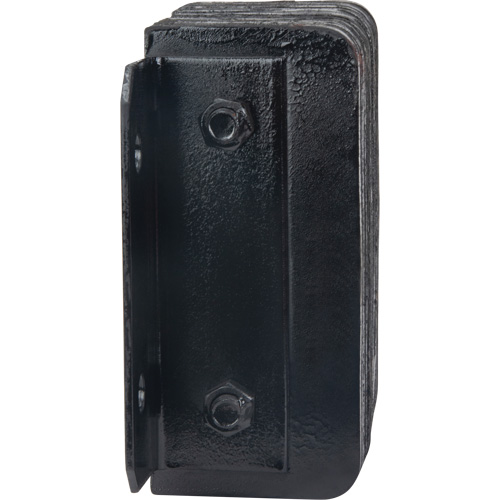 Laminated Dock Bumpers, Horizontal, Rubber, 12" W x 4" D x 10" H Nuna Depot Inc.