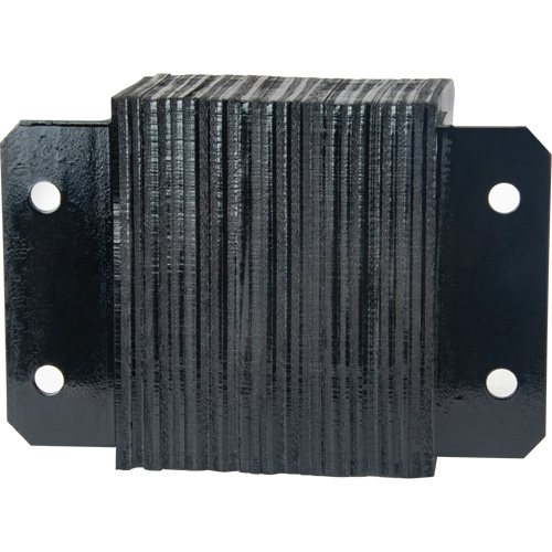 Laminated Dock Bumpers, Horizontal, Rubber, 12" W x 6" D x 10" H Nuna Depot Inc.