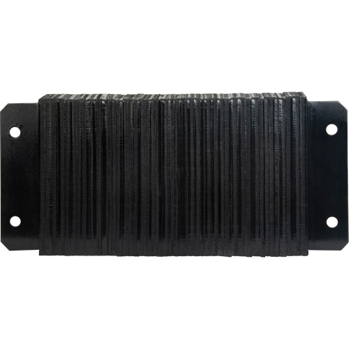 Laminated Dock Bumpers, Horizontal, Rubber, 24" W x 4" D x 12" H Nuna Depot Inc.