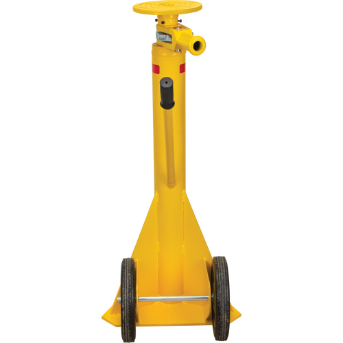 100,000 lbs. Static Capacity Ratchet Trailer Jack, 20 tons Lift Capacity Nuna Depot Inc.