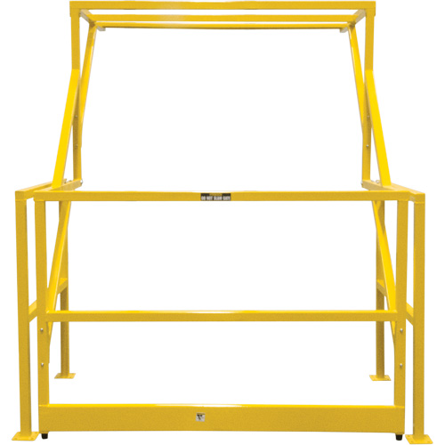 Barri&egrave;re de s&eacute;curit&eacute; pour mezzanine, 70" lo x 77" ha, 78" &eacute;lev&eacute;e, Jaune Nuna Depot Inc.