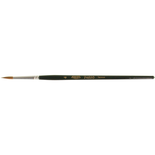 Pinceau d'artiste, Largeur de la brosse de 1/8", Martre rouge, Manche &agrave; Bois Nuna Depot Inc.