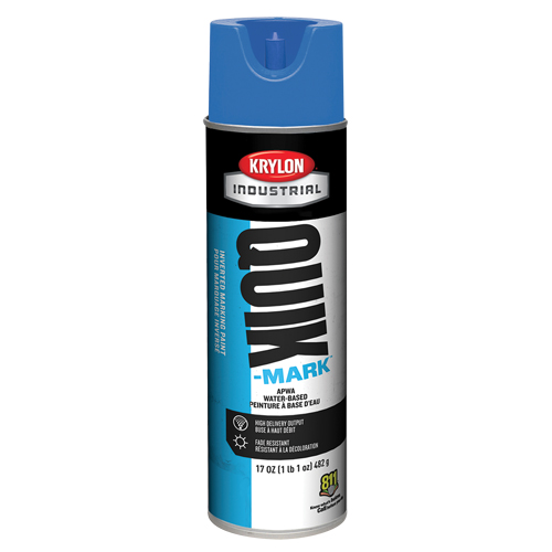 Peinture de marquage industrielle invers&eacute;e &agrave; base d'eau Quik-Mark, 17 oz, Canette a&eacute;rosol Nuna Depot Inc.