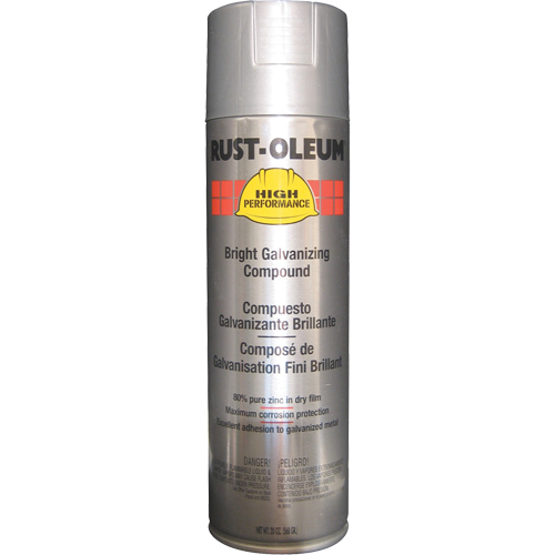 Bright Galvanizing Compound Spray, Aerosol Can Nuna Depot Inc.