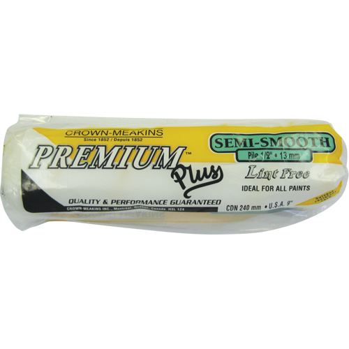 Manchon de rouleau &agrave; peinture non pelucheux professionnel, Nap 13 mm (1/2"), 240 mm (9-1/2") l Nuna Depot Inc.