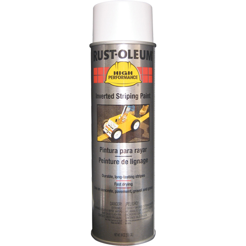 Peinture de traçage en a&eacute;rosol syst&egrave;me 2300 haute performance applicable en position invers&eacute;e, Blanc, 18 oz, Canette a&eacute;rosol Nuna Depot Inc.