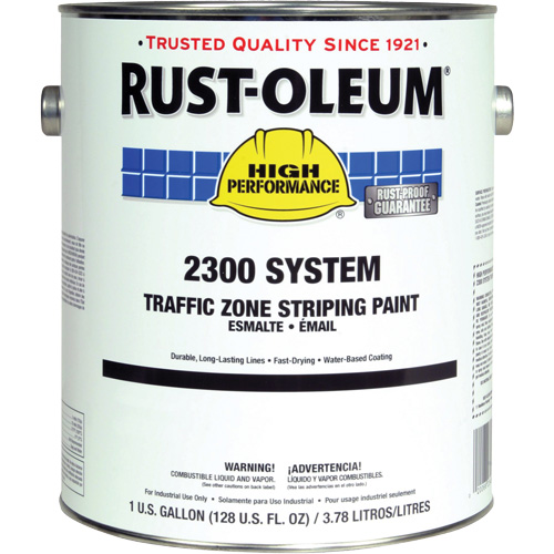 Peinture pour traçage de ligne pour zone de circulation System 2300, Jaune, 5 gal., Gallon Nuna Depot Inc.