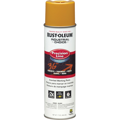 M1800 Water-Based Precision Line Marking Paint, 17 oz., Aerosol Can Nuna Depot Inc.