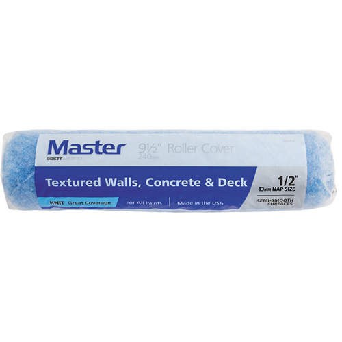 Master Knit Roller Cover, 13 mm (1/2") Nap, 240 mm (9-1/2") L Nuna Depot Inc.
