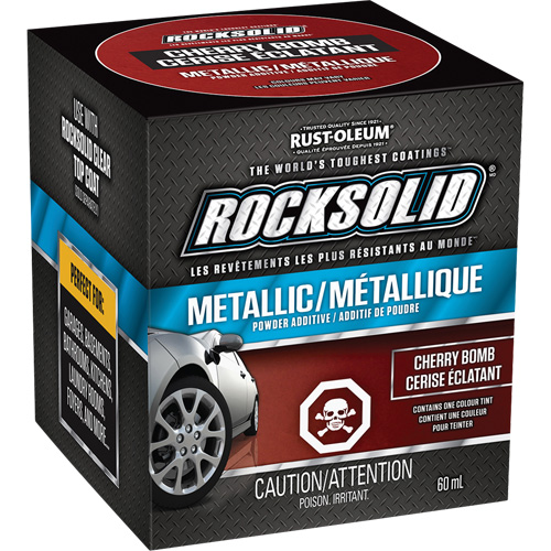 Additifs de poudre m&eacute;tallique RockSolid, 60 ml, Bouteille, Cerise &eacute;clatant Nuna Depot Inc.