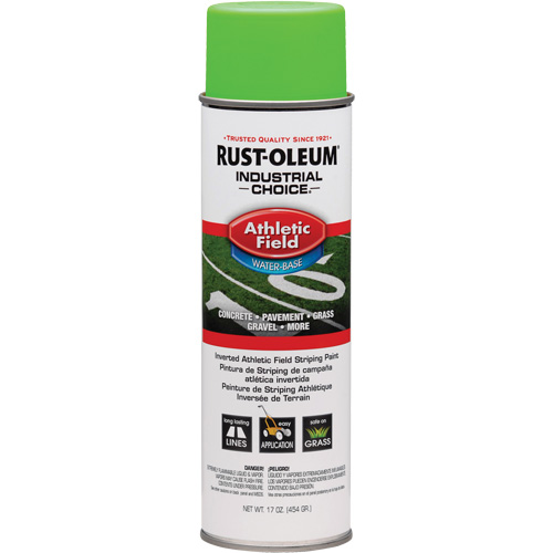 Industrial Choice&reg; AF1600 Athletic Field Striping Paint, Green, Aerosol Can Nuna Depot Inc.