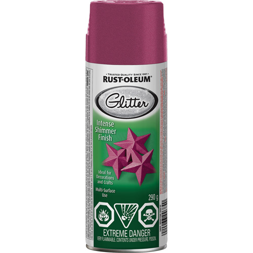 Peinture &agrave; pulv&eacute;riser Sp&eacute;cialit&eacute;, Canette a&eacute;rosol, Rose vif Nuna Depot Inc.