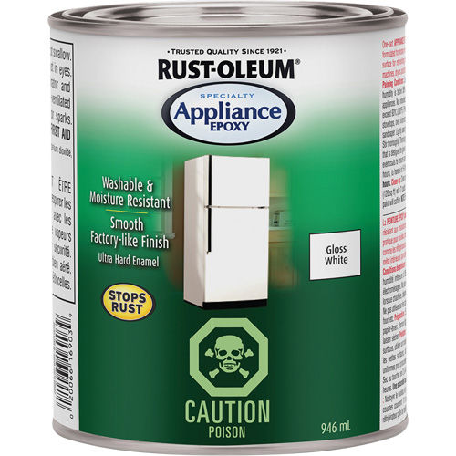 Specialty Appliance Epoxy, 946 ml, Can, White Nuna Depot Inc.