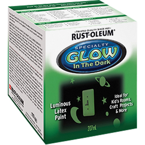 Specialty Glow-in-the-Dark Paint, 207 ml, Kit, Clear Nuna Depot Inc.