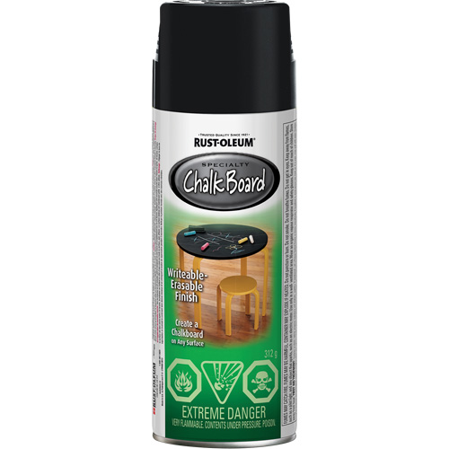 Specialty Chalk Board Paint, Aerosol Can, Black Nuna Depot Inc.