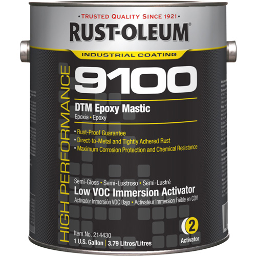 9100 System DTM Epoxy Mastic Immersion 250 VOC Activator, Gallon Nuna Depot Inc.