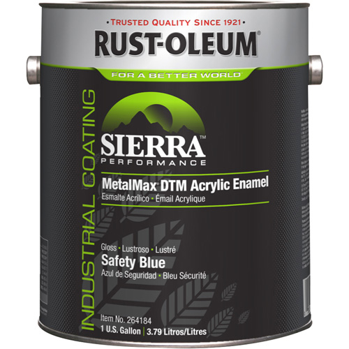 &eacute;mail acrylique DTM Sierra Performance MetalMax Plus, Gallon, Bleu Nuna Depot Inc.
