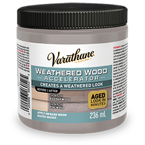 Acc&eacute;l&eacute;rateur de vieillissement du bois Varathane, 236 ml, Canette, Gris Nuna Depot Inc.