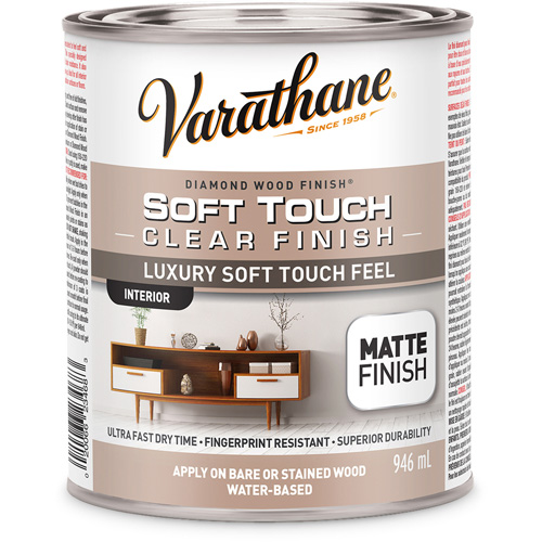 Varathane&reg; Diamond Wood Finish&reg; Coating, 946 ml, Clear, Matte Nuna Depot Inc.