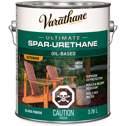 Fini diamant pour bois Varathane ext&eacute;rieur, 3,78 L, Transparent, Brillant Nuna Depot Inc.