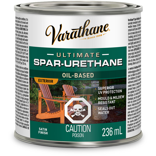 Fini diamant pour bois Varathane ext&eacute;rieur, 236 ml, Transparent, Satin Nuna Depot Inc.